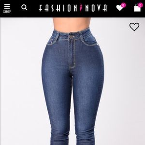 Fashion Nova No good for each other jeans